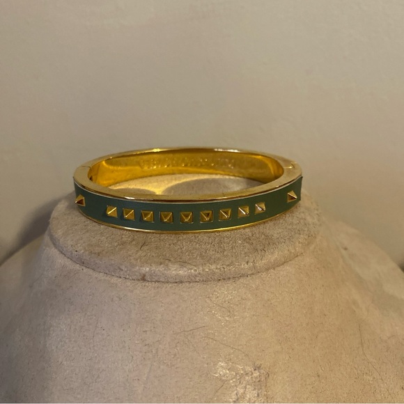 Vince Camuto Gold and Blue Studded Bracelet - Picture 1 of 6